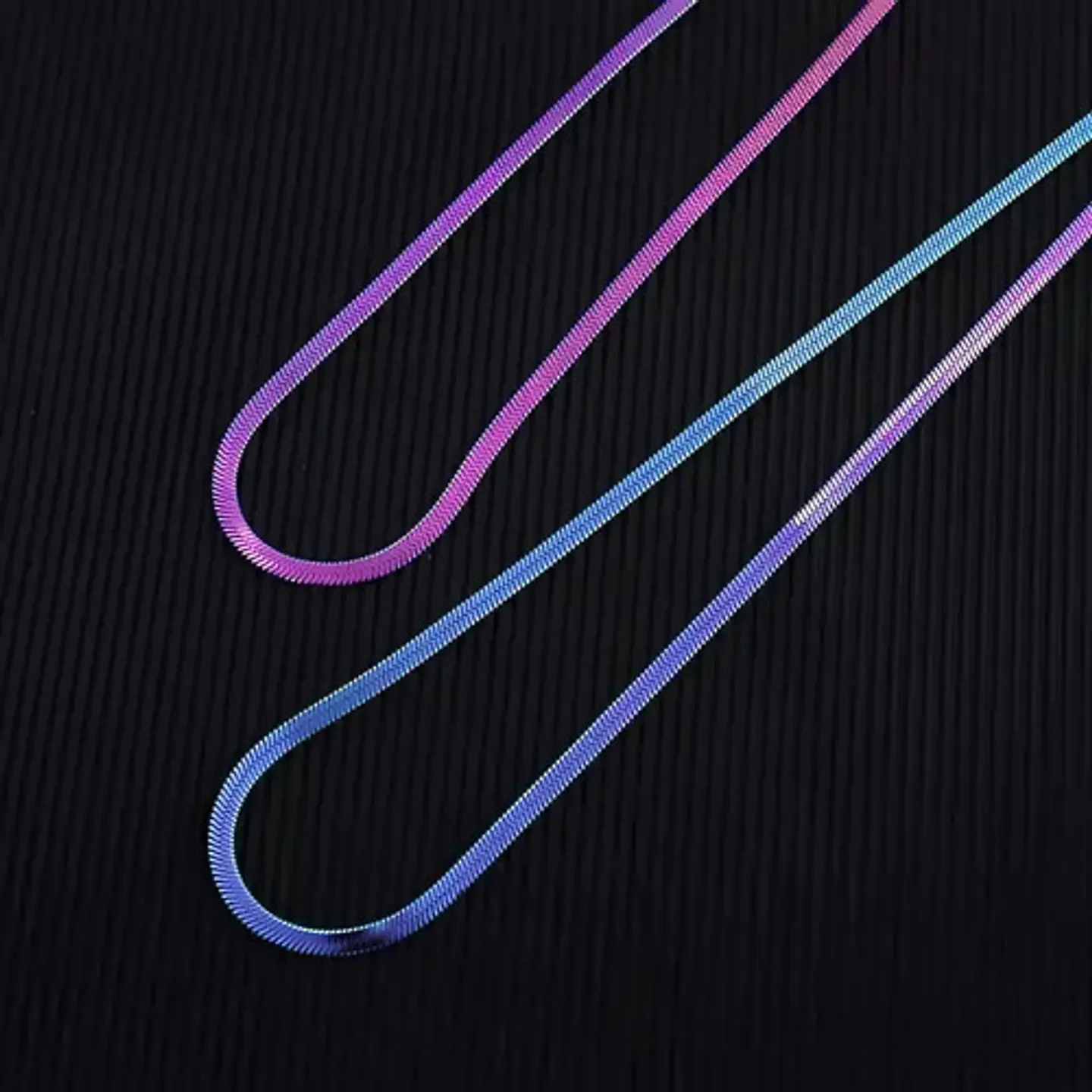 Cadena Serpiente 2 Mm Acero Inoxidable 45 Cm Hombre Y Mujer 13