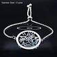 Pulsera Tetragramaton Color Plata Acero Inoxidable Mujer - Miniatura 6