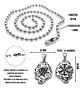 Collar Vikingo Brújula Valknut Acero Inoxidable Hombre  - Miniatura 2