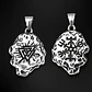 Collar Vikingo Brújula Valknut Acero Inoxidable Hombre  - Miniatura 7