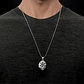 Collar Vikingo Brújula Valknut Acero Inoxidable Hombre  - Miniatura 9