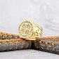 Anillo Sello San Benito Plateado Acero Inoxidable Hombre - Miniatura 14