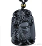 Collar Obsidiana Amuleto Suerte Guan Gong Para Hombre Mujer - Miniatura 11