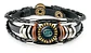 Pulsera Manilla Cuero Zodiacal Constelacion Hombre Y Mujer - Miniatura 5