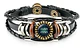 Pulsera Manilla Cuero Zodiacal Constelacion Hombre Y Mujer - Miniatura 7
