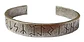 Pulsera Brazalete Vikingo Nórdico Color Plata Runas Hombre - Miniatura 1