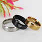 Anillo Superman Acero Inoxidable Color Plata Y Oro Hombre   - Miniatura 4