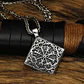 Collar Nudo Vikingo Nórdico Vegvisir Acero Inoxidable Hombre - Miniatura 4