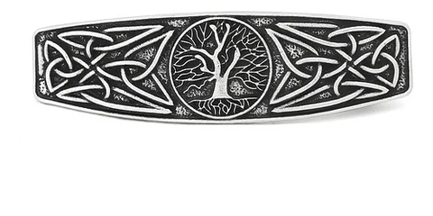 Broche Horquilla Cabello Yggdrasil Árbol Vida Vikingo Mujer