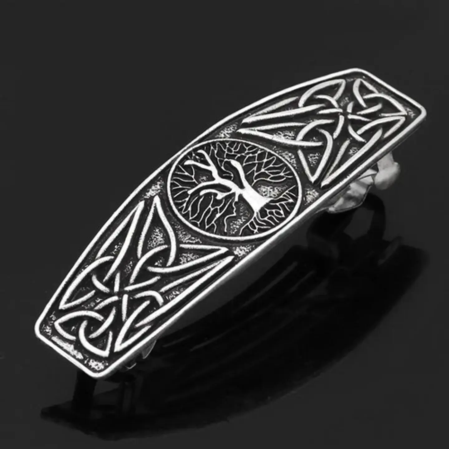 Broche Horquilla Cabello Yggdrasil Árbol Vida Vikingo Mujer 4