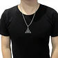 Collar Dije Valknut Vikingo Nórdico Huginn Y Muninn Hombre - Miniatura 2