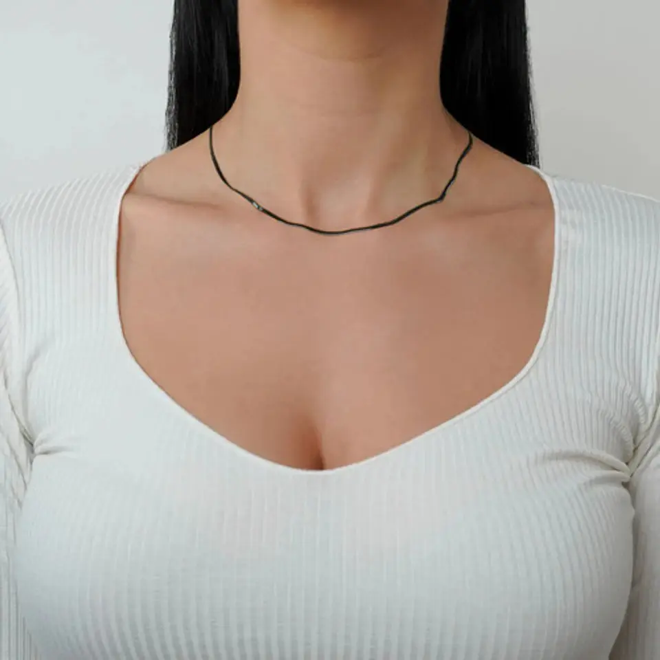 Cadena Serpiente 2 Mm Acero Inoxidable 55 Cm Hombre Y Mujer 25