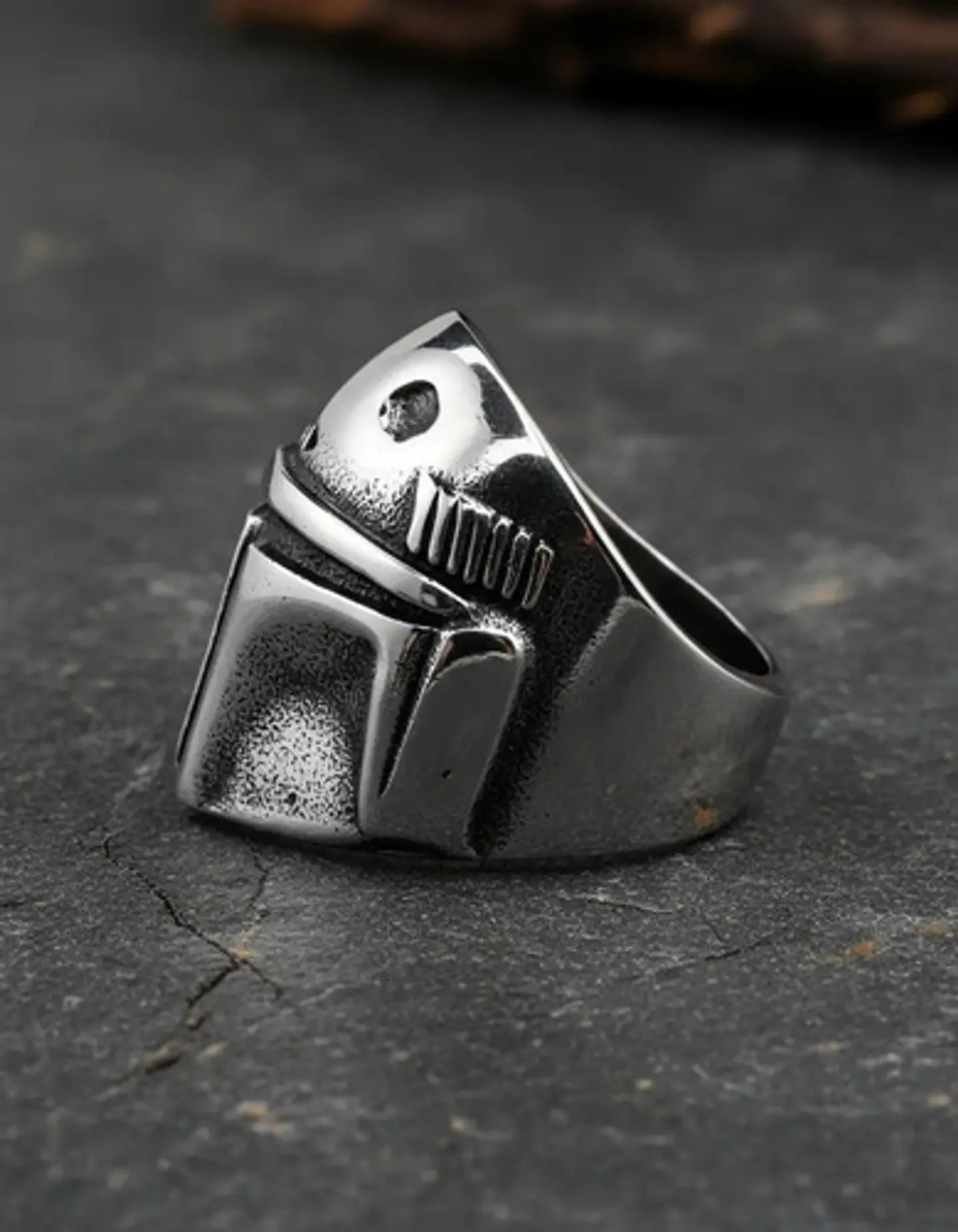 Anillo Clon Storm Acero Inoxidable Color Plata Para Hombre 3