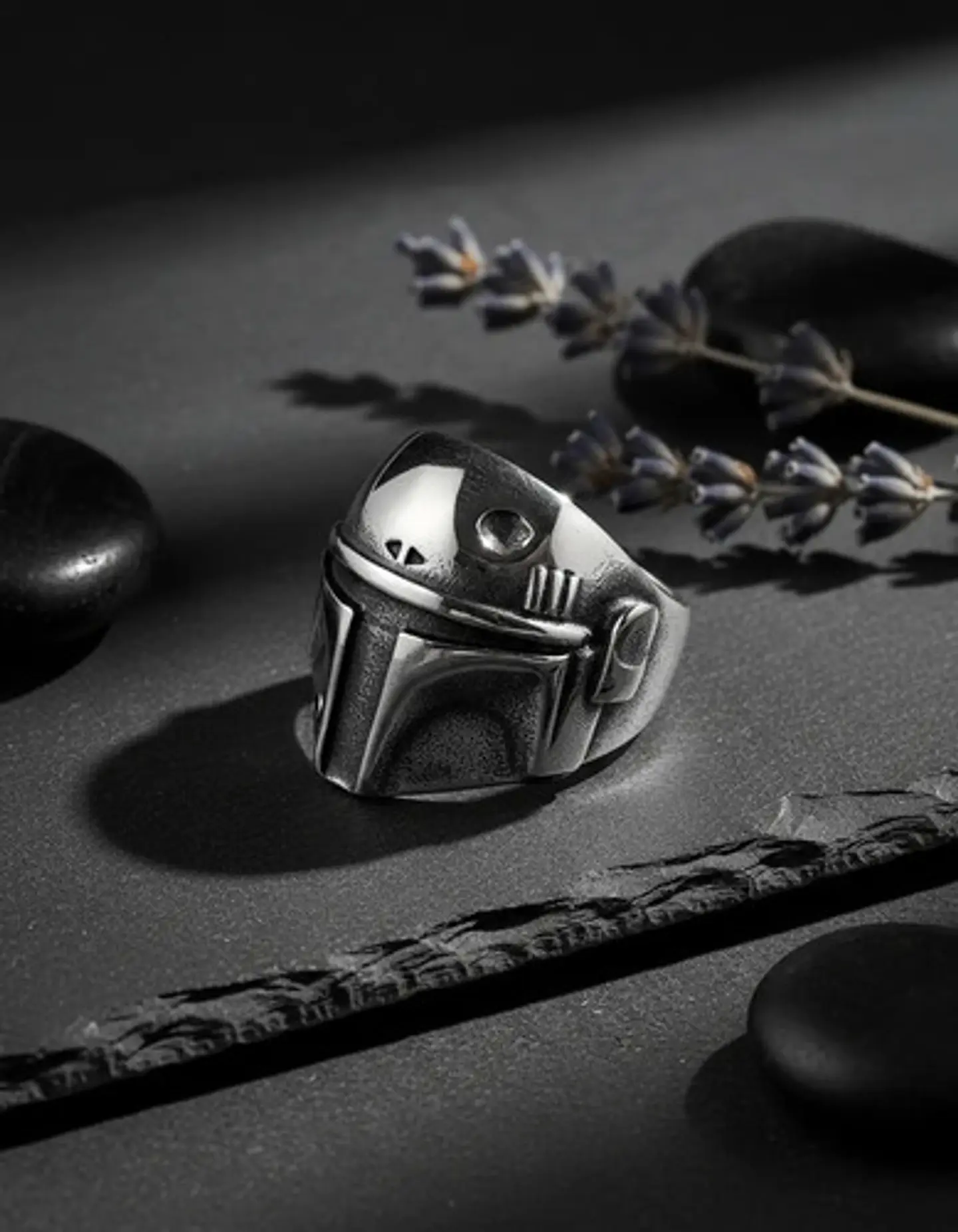Anillo Clon Storm Acero Inoxidable Color Plata Para Hombre 4