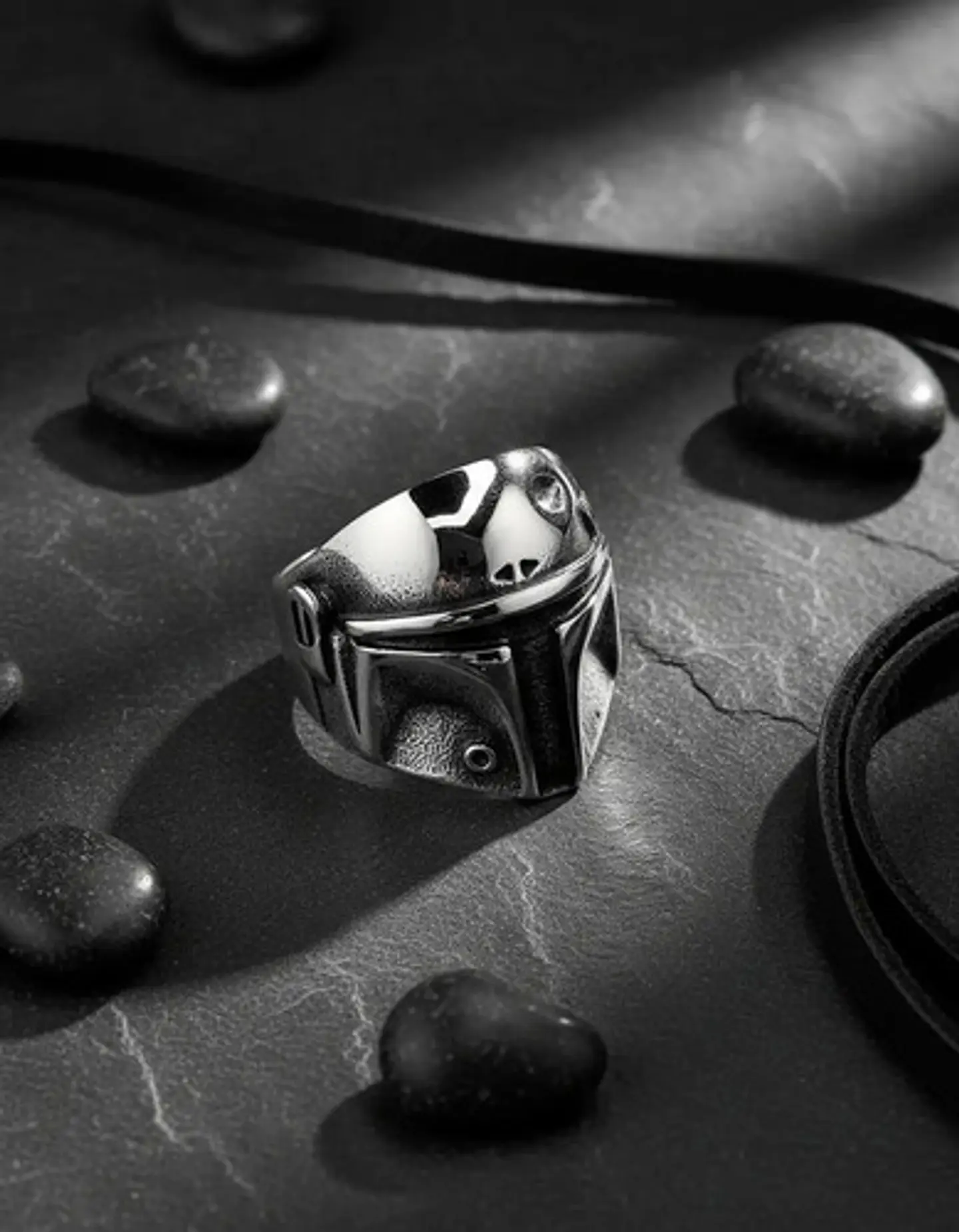 Anillo Clon Storm Acero Inoxidable Color Plata Para Hombre 5