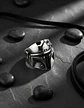 Anillo Clon Storm Acero Inoxidable Color Plata Para Hombre - Miniatura 5