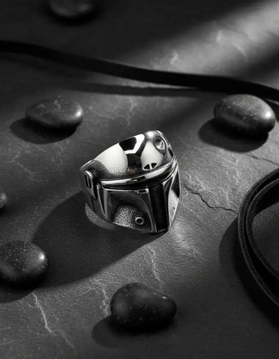 Anillo Clon Storm Acero Inoxidable Color Plata Para Hombre 5