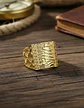 Anillo Hombre Ajustable Velero Barco Baño De Oro Gold Filled - Miniatura 4