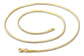 Cadena 50 Cm Serpiente 1,5 Mm Color Oro Acero Hombre Y Mujer - Miniatura 1