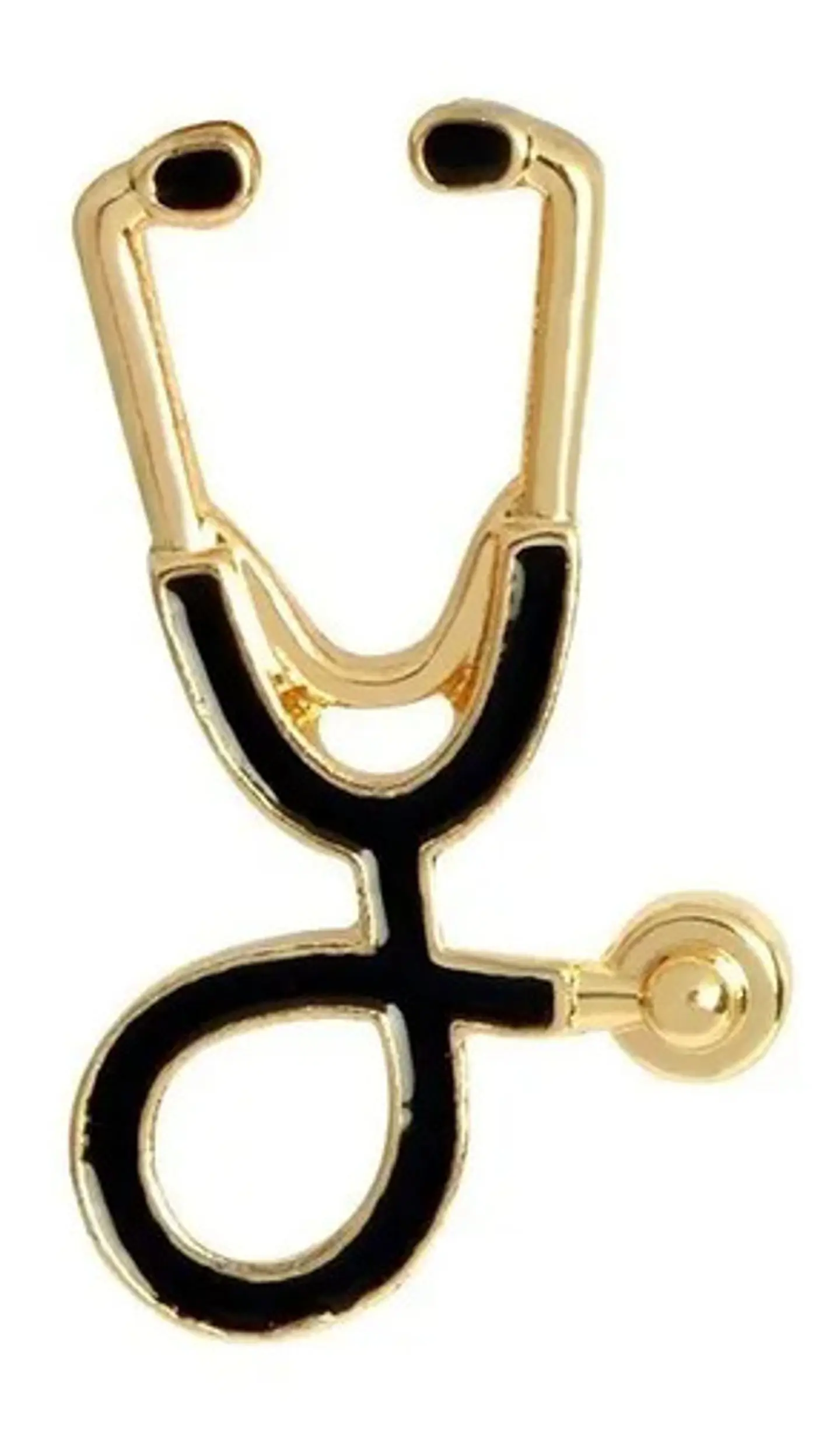 Broche Pin Insignia Médico Estetoscopio Medicin Hombre Mujer 4