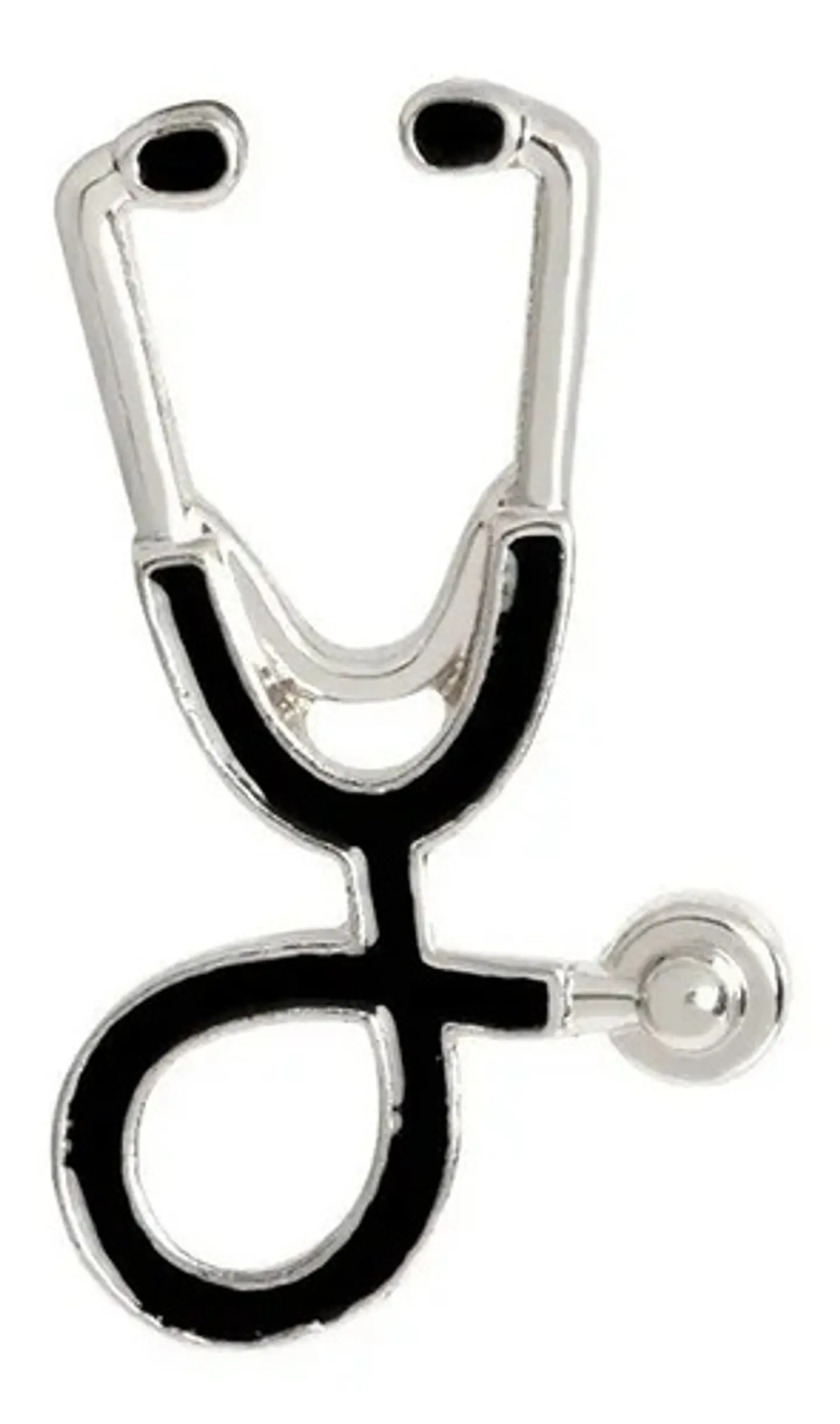 Broche Pin Insignia Médico Estetoscopio Medicin Hombre Mujer 14