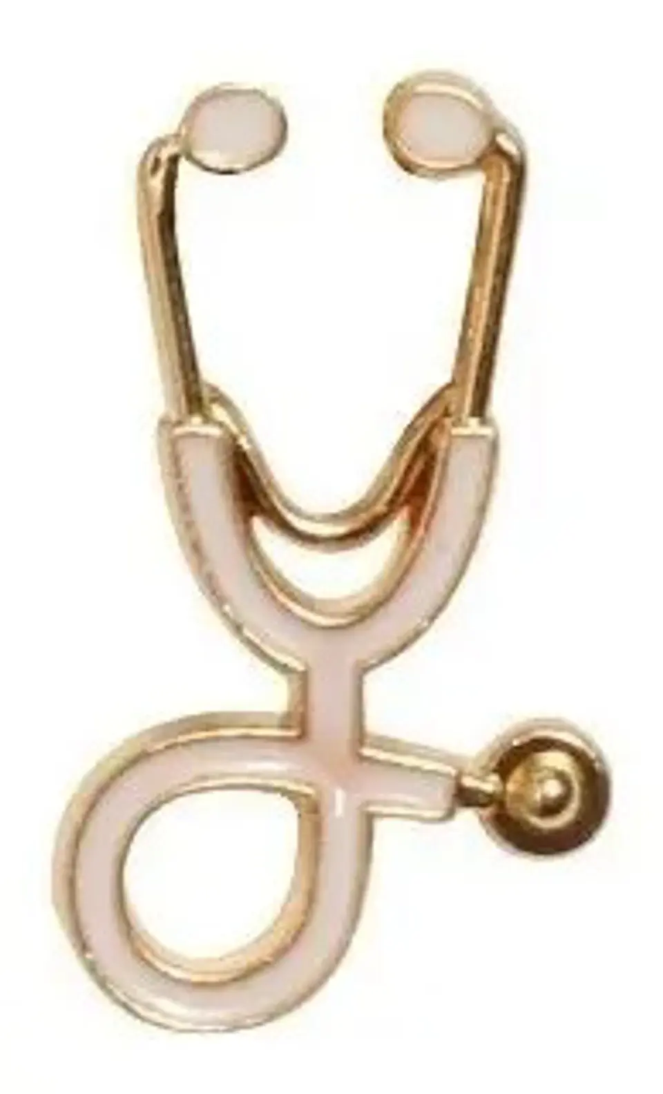 Broche Pin Insignia Médico Estetoscopio Medicin Hombre Mujer 19