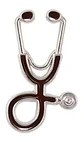 Broche Pin Insignia Médico Estetoscopio Medicin Hombre Mujer - Miniatura 22