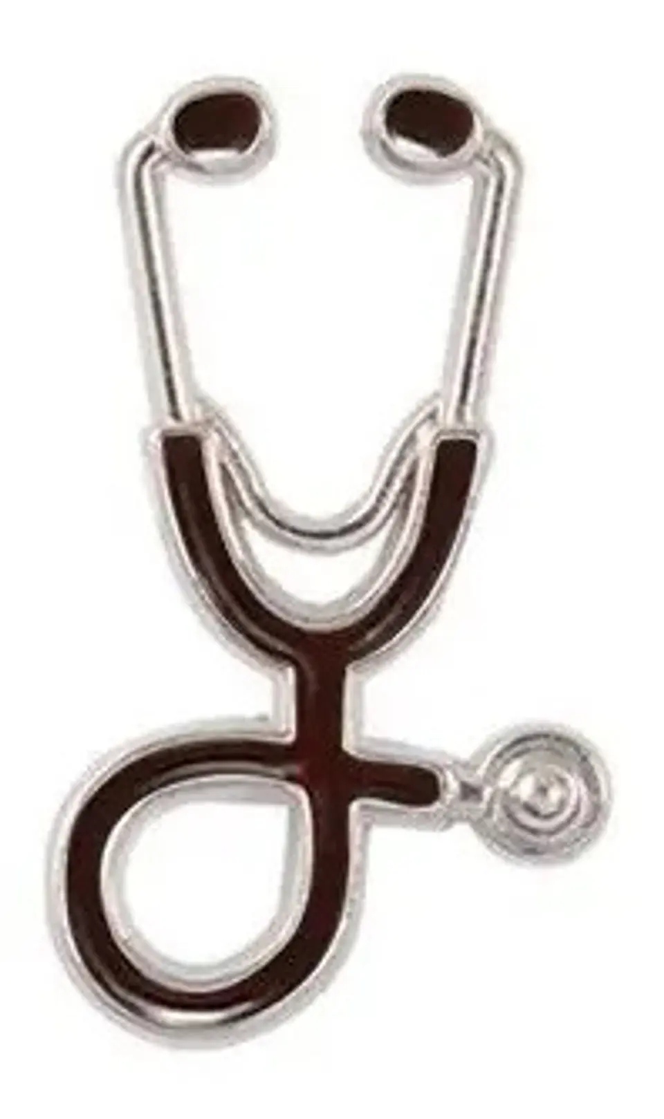 Broche Pin Insignia Médico Estetoscopio Medicin Hombre Mujer 22