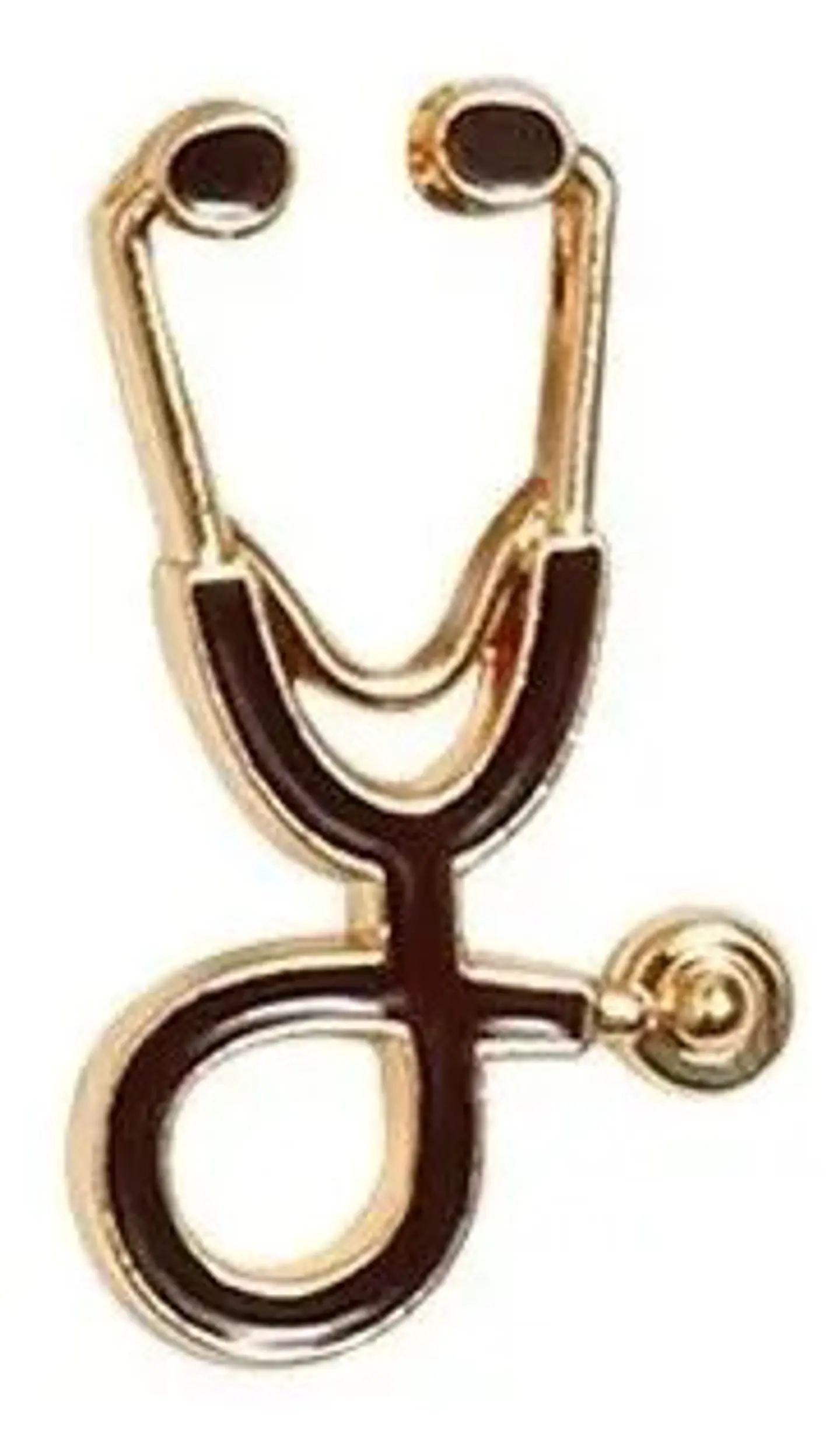 Broche Pin Insignia Médico Estetoscopio Medicin Hombre Mujer 29