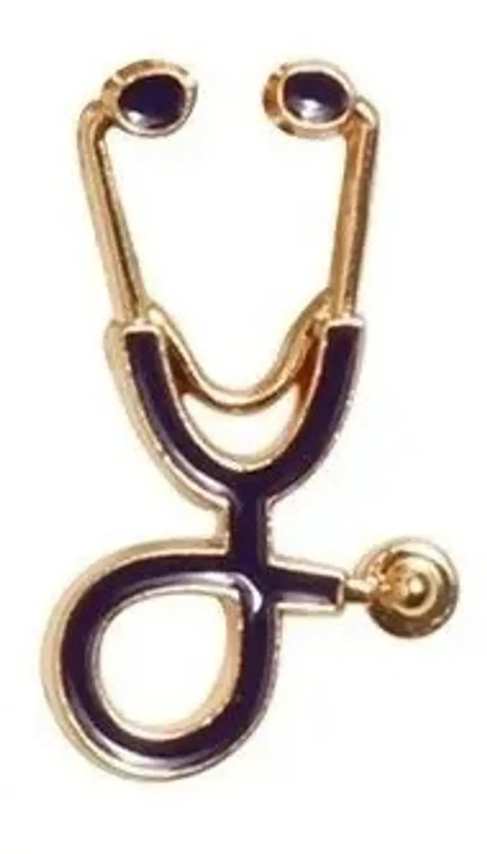Broche Pin Insignia Médico Estetoscopio Medicin Hombre Mujer 30