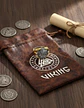 Anillo Acero Color Plata Vikingo Brujula Cuervos Odin Hombre - Miniatura 4