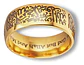 Anillo Árabe Islám Musulmán Allah Shahada Acero Hombre Mujer - Miniatura 8