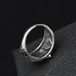Anillo Argolla Vintage Búho Ojos Color Plata Mujer Hombre - Miniatura 19
