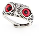 Anillo Argolla Vintage Búho Ojos Color Plata Mujer Hombre - Miniatura 27