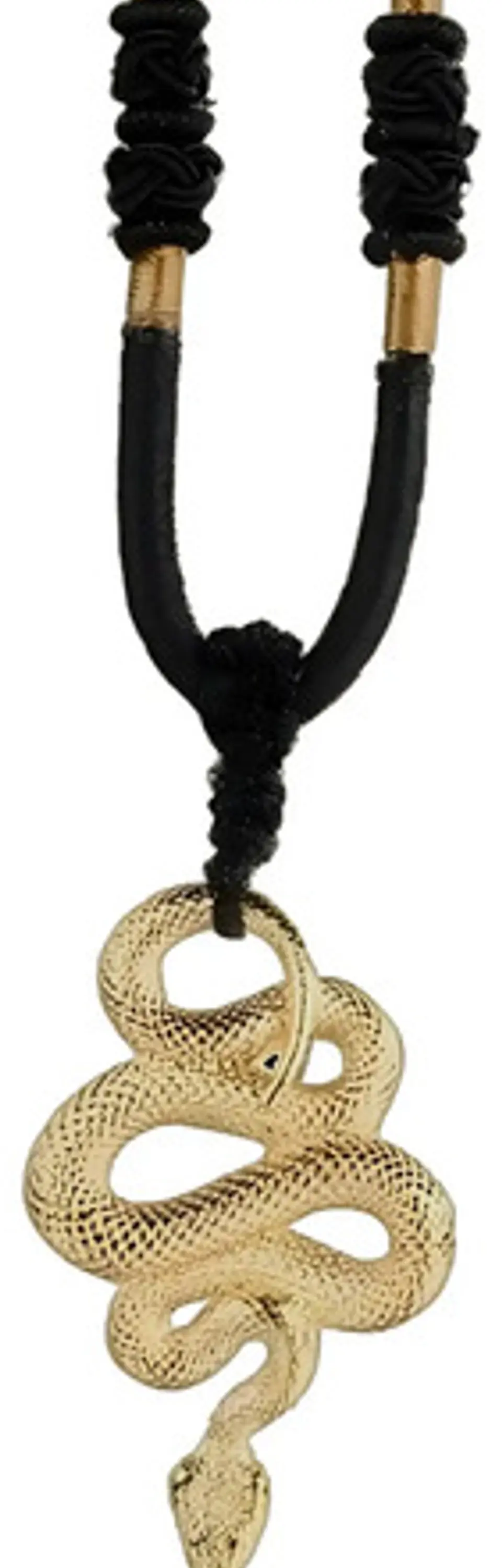 Collar Cadena Dije Serpiente Acero Color Oro/plata Hombre 1