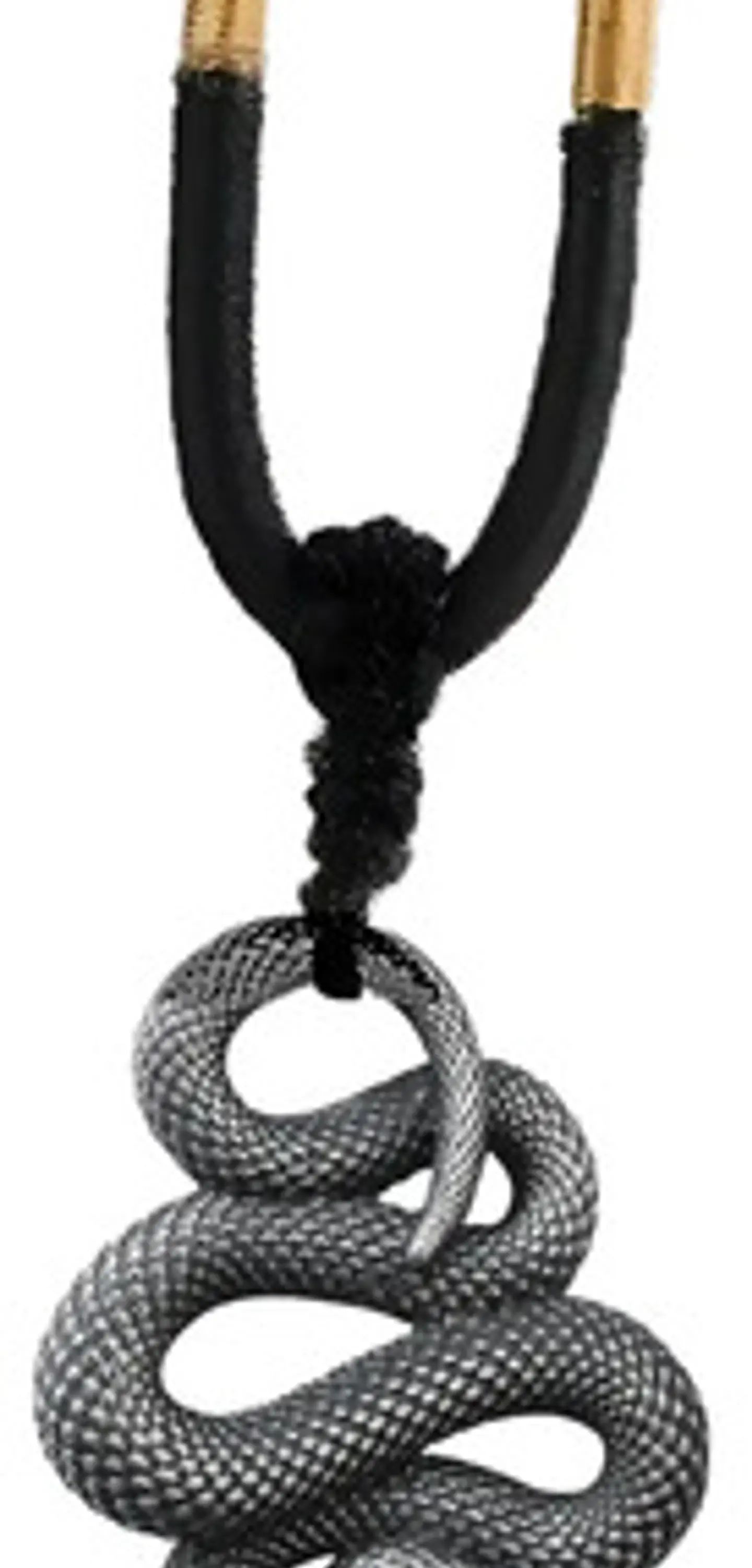Collar Cadena Dije Serpiente Acero Color Oro/plata Hombre 5