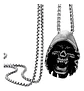 Collar Dije Calavera Cráneo De Acero Color Oro Para Hombre  - Miniatura 7