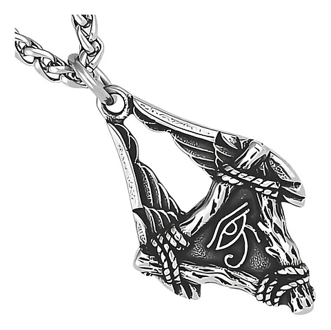 Collar Para Hombre Y Mujer Con Amuleto Ojo De Horus Egipcio