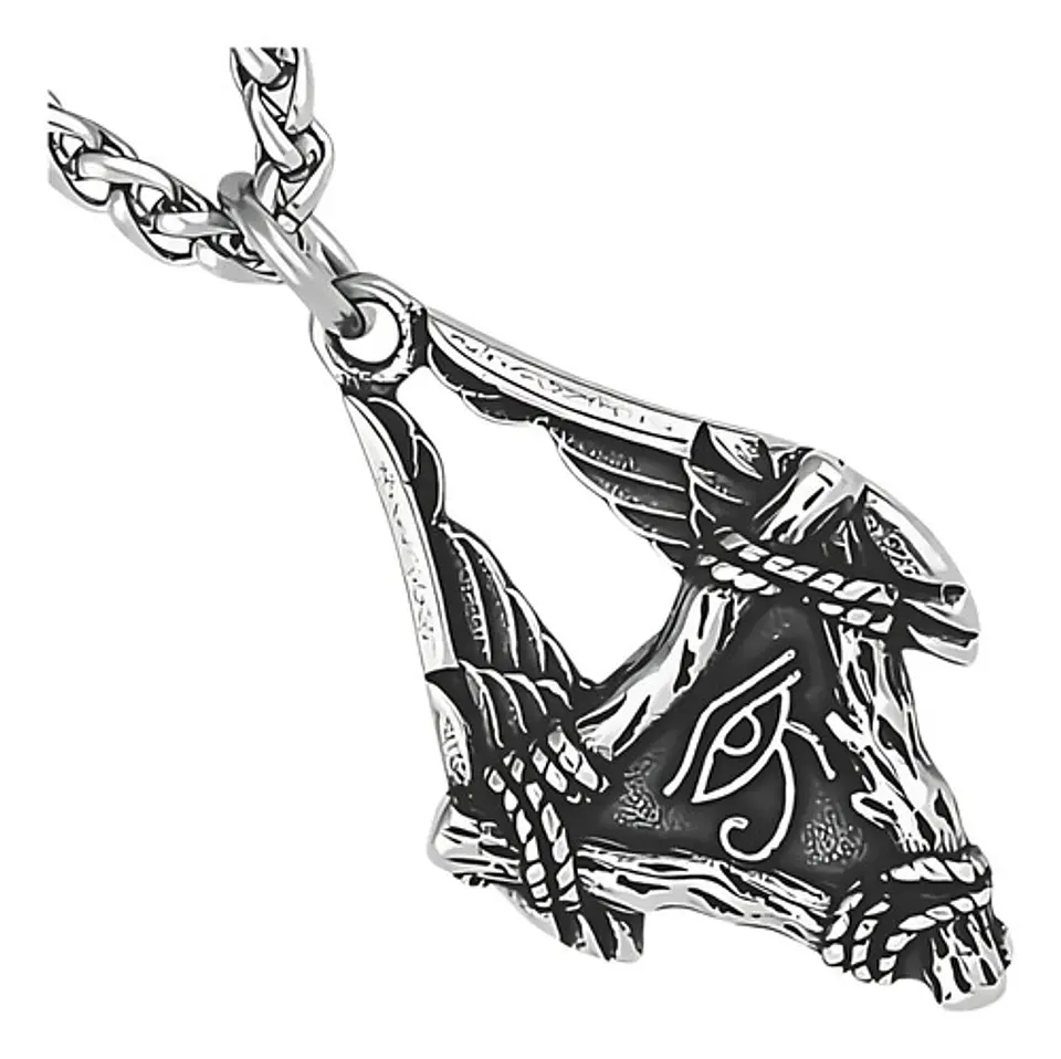 Collar Para Hombre Y Mujer Con Amuleto Ojo De Horus Egipcio 1