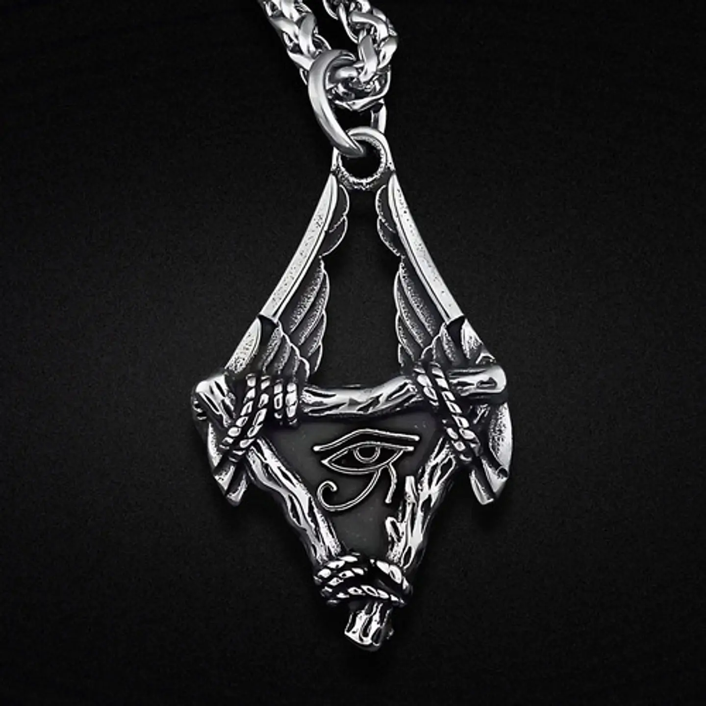 Collar Para Hombre Y Mujer Con Amuleto Ojo De Horus Egipcio 6