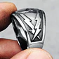 Anillo The Punisher Acero Color Plata Cráneo Calavera Hombre - Miniatura 3