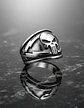 Anillo The Punisher Acero Color Plata Cráneo Calavera Hombre - Miniatura 4