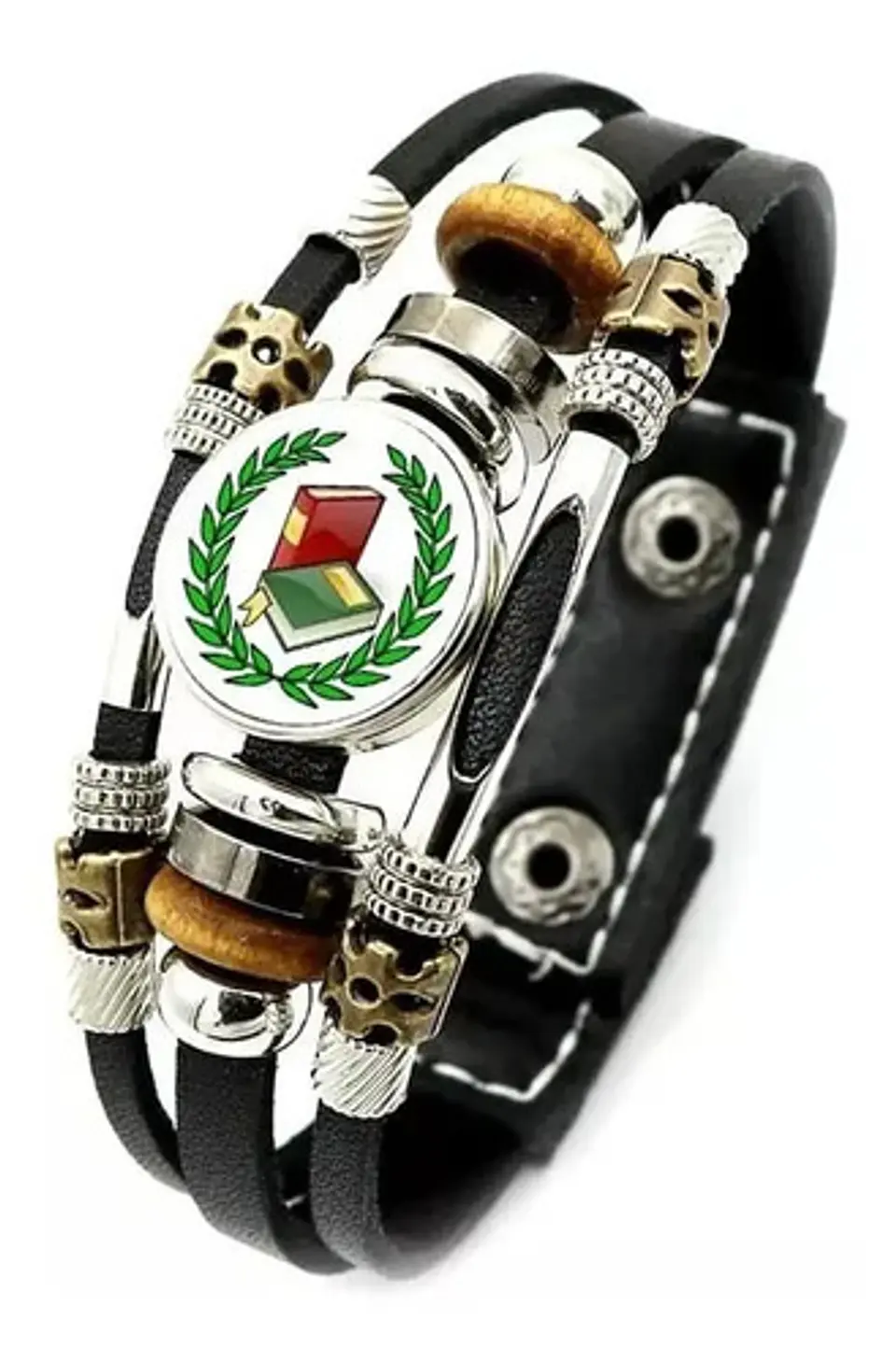 Pulsera Manilla Cuero Docente Profesor Para Hombre Y Mujer 1