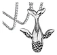 Collar Dije Ballena Cetáceo Acero Color Plata Hombre Y Mujer - Miniatura 1