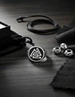 Anillo Acero Color Plata Vikingo Valknut Nórdico Para Hombre - Miniatura 15
