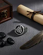 Anillo Acero Color Plata Vikingo Valknut Nórdico Para Hombre - Miniatura 16