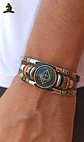 Pulsera Manilla Cuero Criptomoneda Ethereum Hombre Y Mujer - Miniatura 2