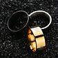 Anillo Argolla Color Oro Dead Pool Acero Para Hombre Mujer - Miniatura 3