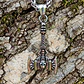 Collar Vikingo En Acero Para Hombre Mujer Dije Hacha Cráneo - Miniatura 8