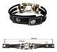 Pulsera Manilla Cuero Profesión Psicología Para Hombre Mujer - Miniatura 3